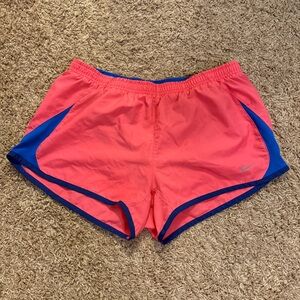 Nike Tempo Running Shorts Pink Blue